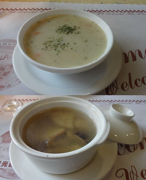 西式玉米濃湯(招牌)+中式燉煲湯 800029640