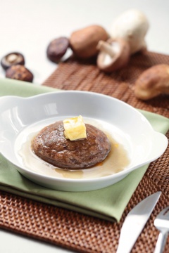【明星料理】現煎鐵板波特菇 【明星料理】現煎鐵板波特菇