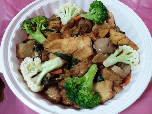 年菜-三杯杏鮑素塊猴菇 800064250