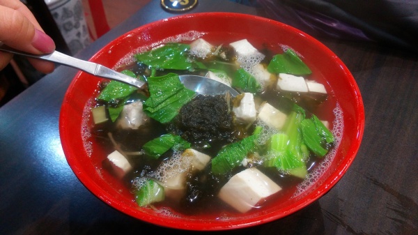 紫菜湯~~就是青菜豆腐+紫菜XDD 800022169