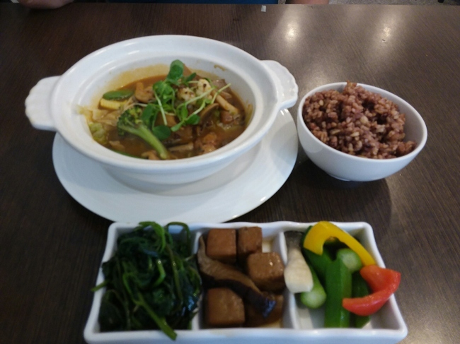 定食-黑胡椒猴頭菇 A套餐 800045387